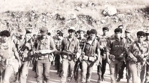 1971 טיול ברמת הגולן והר דב פל מבצעית בפיקוד ש. צוקר שרון קרן ואחרים