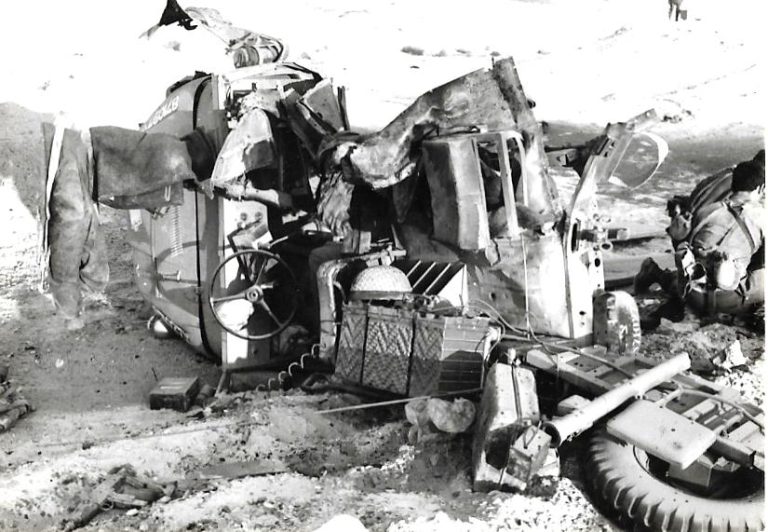 ביני תלמי מפ, שמואל ריטבלט קשר, הג'יפ שעלה על מוקש