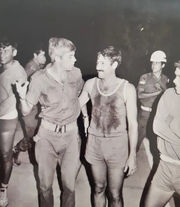 רהב וולף לאחר הזכיה באליפות פיקוד דרום צילם משה לייבו