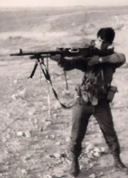 אבני אלמסי והמאג בערד אימון לוחם