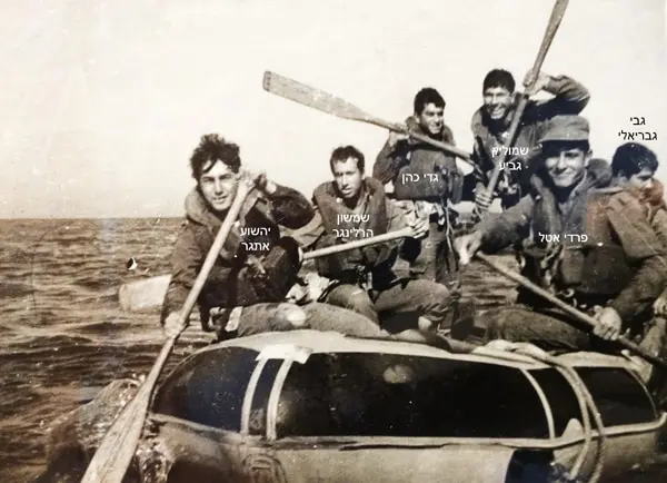 71 אימון לוחם סדרת ים בשפך הקישון