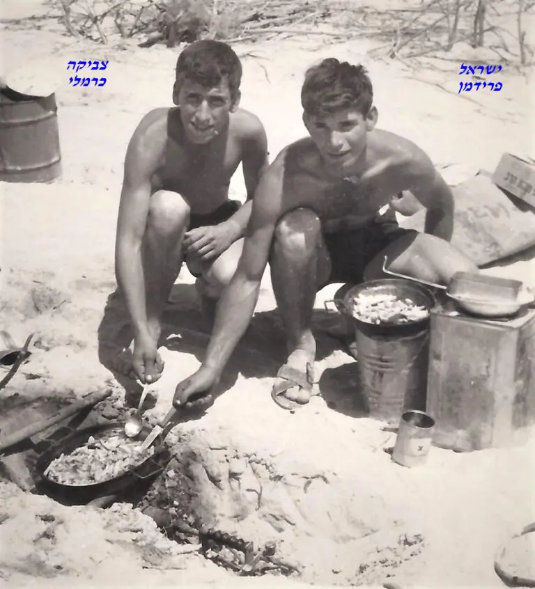 שקד ישראל פרידמן עם צביקה כרמלי