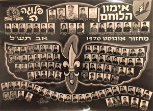 סיום אימון לוחם , מחזור אוגוסט 1970, סיירת שקד