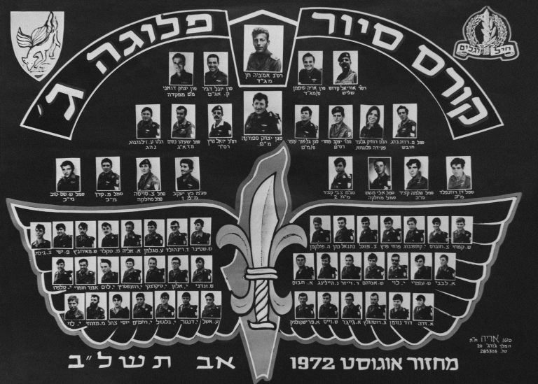 סיירת שקד, אימון לוחם, מחזור אוגוסט 1972, מפ יצחק ספורטה
