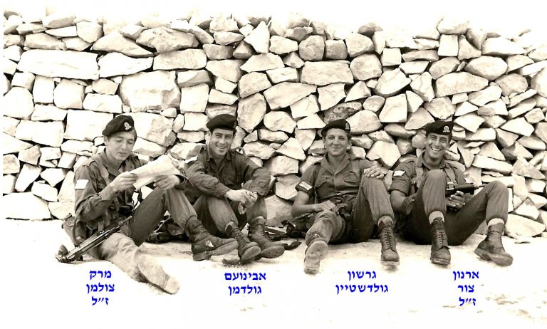 -שקד-סגל-בטירונות-ארנון-צור-גרשון-גולדשטיין-אבינועם-גולדמן-מרק-צולמן