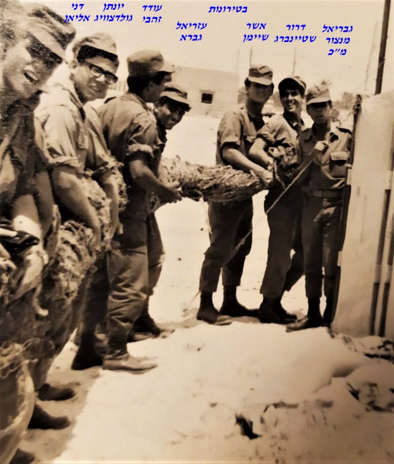 סיירת שקד, גבריאל מנצור, דרור שטיינברג, עזריאל גברא, עודד זהבי, יונתן גולדצוויג, דני אליאןjpg