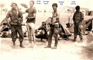 סיירת שקד, מוטי אזולאי, שמואל פלד, גבריאל דרחי, אריה בן גר